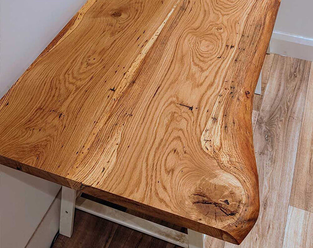 Live edge table tops made to order.